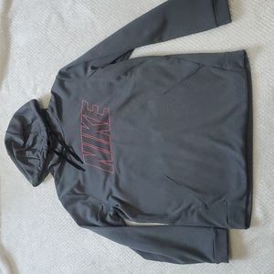 Gray Nike Pullover Hoodie